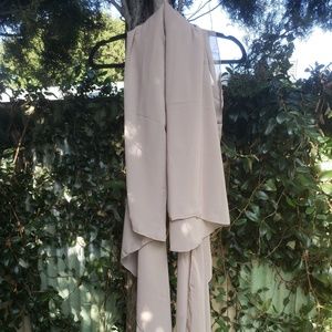 Dressy scarf/shawl in nude, never worn!